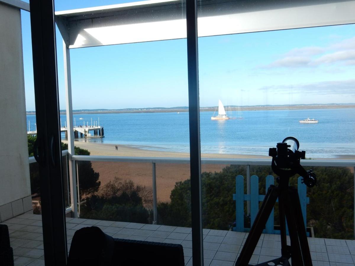 Appartement T3 Au Centre D'Arcachon Avec Vue Mer, Terrasse Et Parking Securise - Fr-1-374-74 Exteriör bild