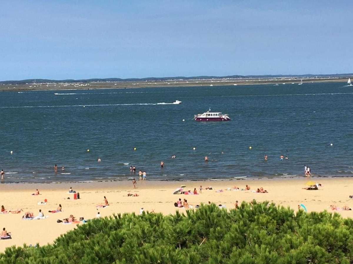 Appartement T3 Au Centre D'Arcachon Avec Vue Mer, Terrasse Et Parking Securise - Fr-1-374-74 Exteriör bild